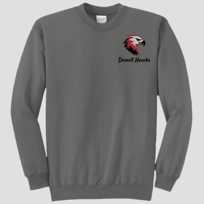 Adult Crewneck - Desert Hawks - Black Thumbnail