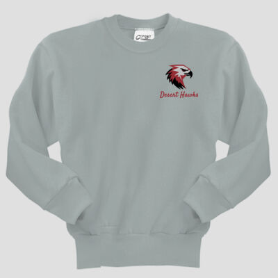 Youth Crewneck - Desert Hawks - Maroon Thumbnail