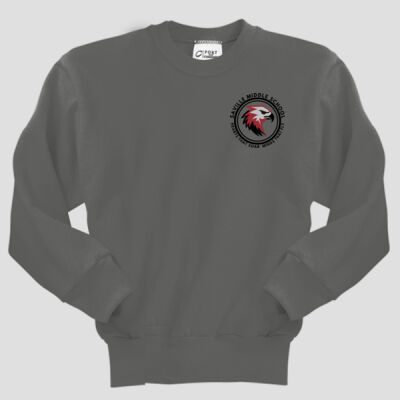 Youth Crewneck - School Logo - Black Thumbnail