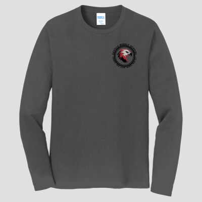 Adult Long Sleeve Shirt - School Logo - Black Thumbnail