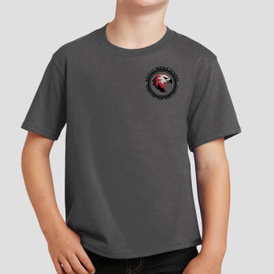 Youth T-Shirt - School Logo - Black Thumbnail
