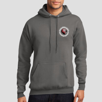 Adult Hoodie - School Logo - White Thumbnail