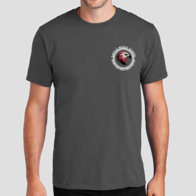 Adult T-Shirt - School Logo - White Thumbnail