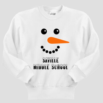 Youth Crewneck - Winter Holidays - Snowman Thumbnail