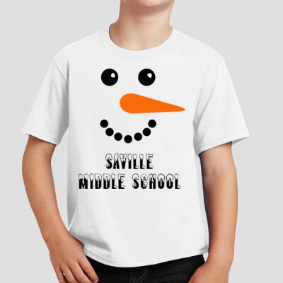 Youth T-Shirt - Winter Holidays - Snowman Thumbnail