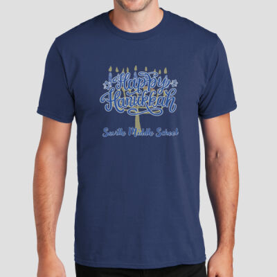 Adult T-Shirt - Winter Holidays - Happy Hanukkah Thumbnail