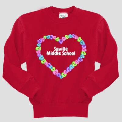 Youth Crewneck - Spring - Candy Hearts Thumbnail