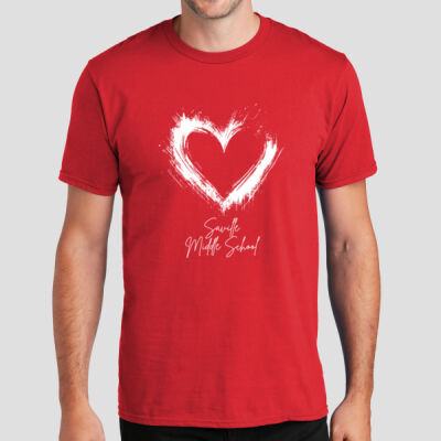 Adult T-Shirt - Spring - Valentine's Heart Thumbnail