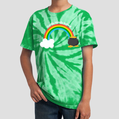 Youth Tie-Dye T-Shirt - Spring - Rainbow Thumbnail