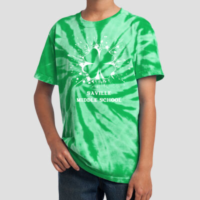 Youth Tie-Dye T-Shirt - Spring - Shamrock Thumbnail