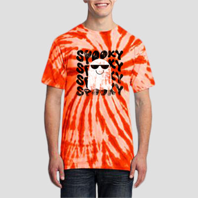 Adult Tie-Dye T-Shirt - Fall - Cool Ghost Thumbnail