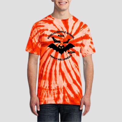 Adult Tie-Dye T-Shirt - Fall - Bats Thumbnail