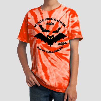 Youth Tie-Dye T-Shirt - Fall - Bats Thumbnail