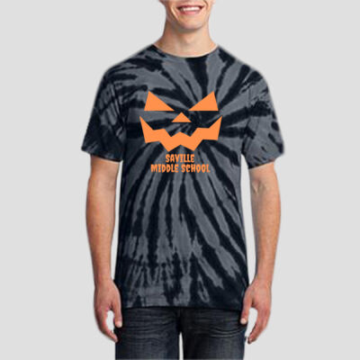 Adult Tie-Dye T-Shirt - Fall - Jacko Lantern Orange Thumbnail
