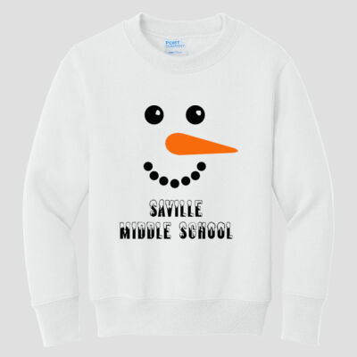 Youth Crewneck - Winter Holidays - Snowman Thumbnail