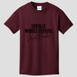 Youth Maroon T-Shirt - Saville Thumbnail
