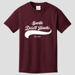 Youth Maroon T-Shirt - Saville Thumbnail