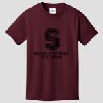 Youth Maroon T-Shirt - Saville Thumbnail