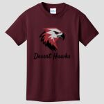 Youth Maroon T-Shirt - Saville Thumbnail