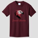 Youth Maroon T-Shirt - Saville Thumbnail