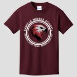 Youth Maroon T-Shirt - Saville Thumbnail