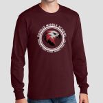 Adult Maroon Long Sleeve Shirt - Saville Thumbnail